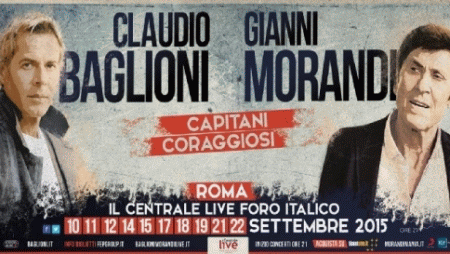 Claudio Baglioni Gianni Morandi 10 concerti
